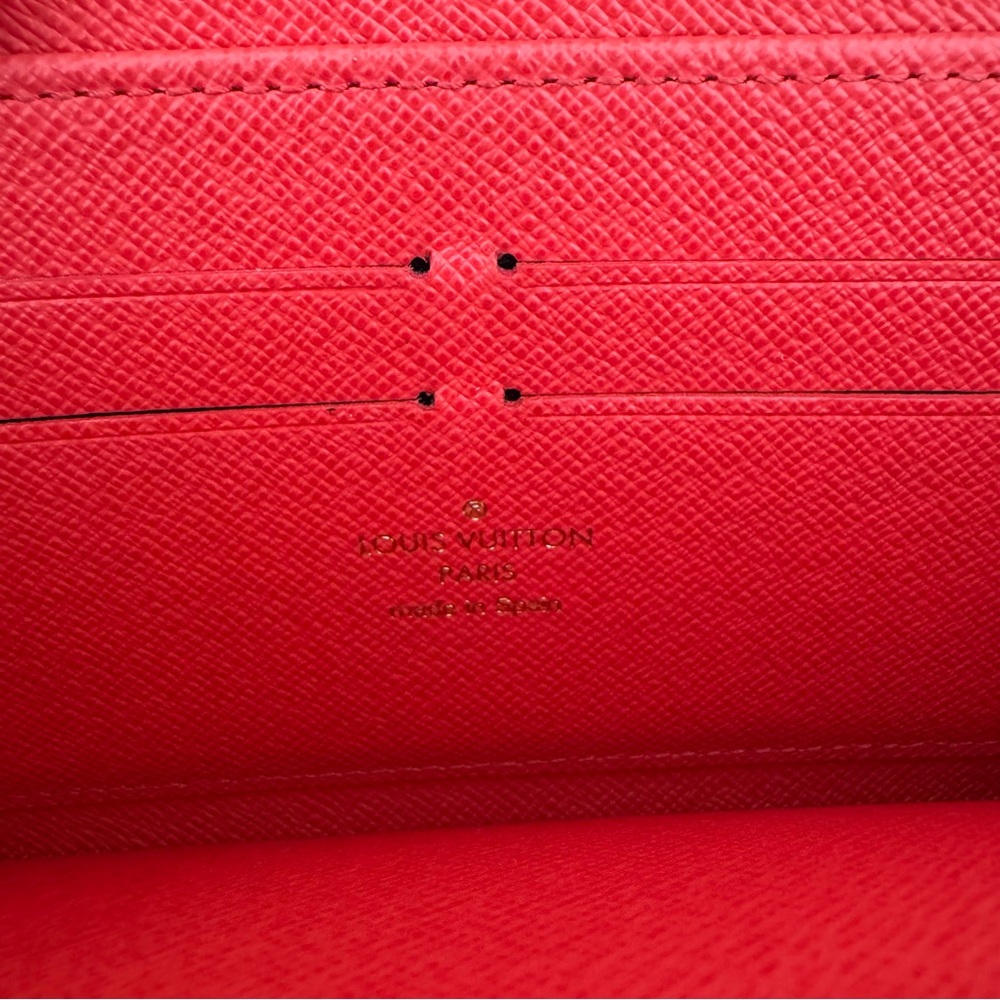 Louis Vuitton Limited Edition Damier Ebene Canvas Zip Around Wallet - Picture 12 of 16